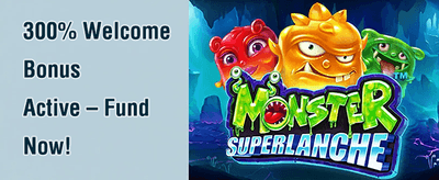 100% Welcome Match Bonus promotion